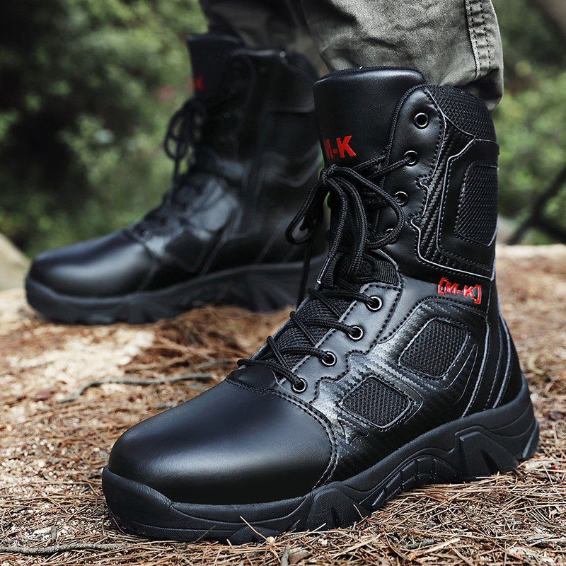 toe cap work boots