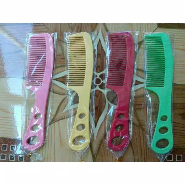 Souvenir Sisir Lobang 3 Mini (Kecil) Plastik