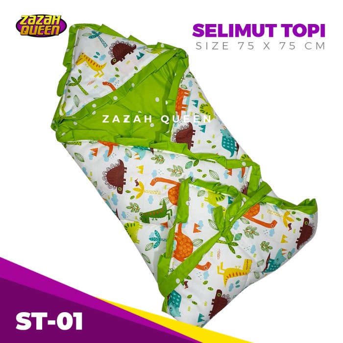 Selimut Dewasa Selimut Topi Bayi / Selimut Bayi Topi / Kado Lahiran Terbaik - ST-01(Q3P5) Selimut De