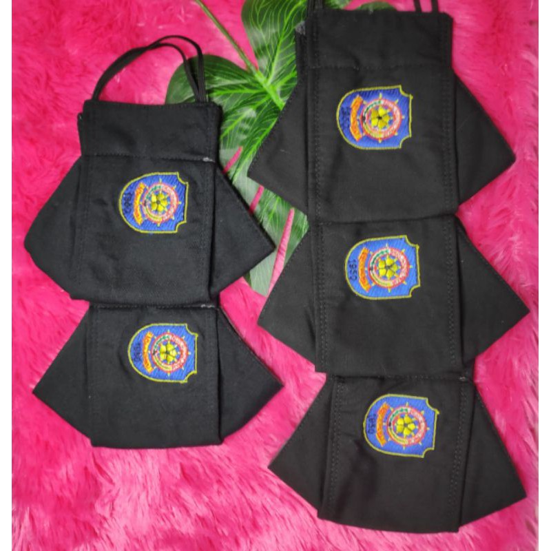 Masker Logo Satpol PP 3D