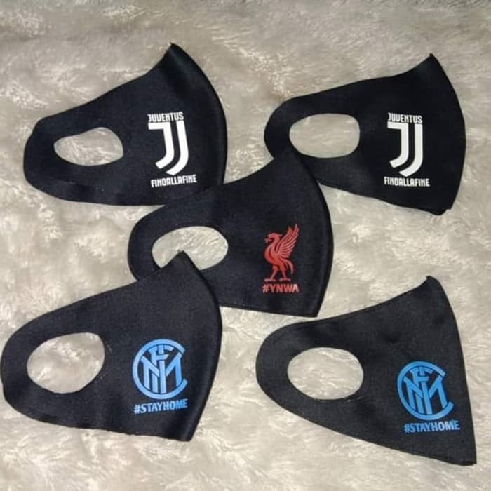 KHSNNJ04 MASKER BOLA SCUBA MASKER SCUBA LOGO CLUB BISA CUSTOM TEXT