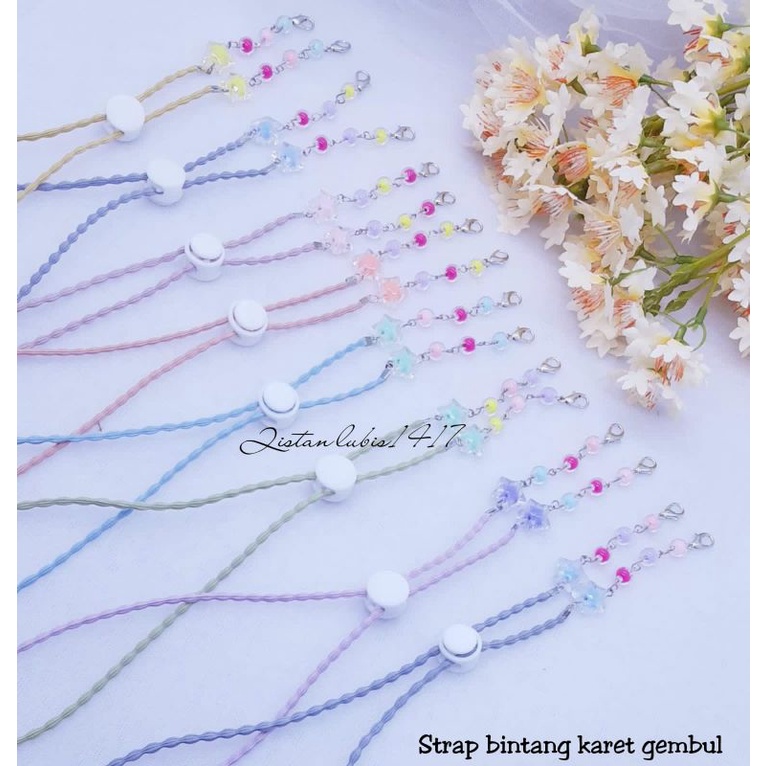 Strap bintang karet gembul beli 10 free 2