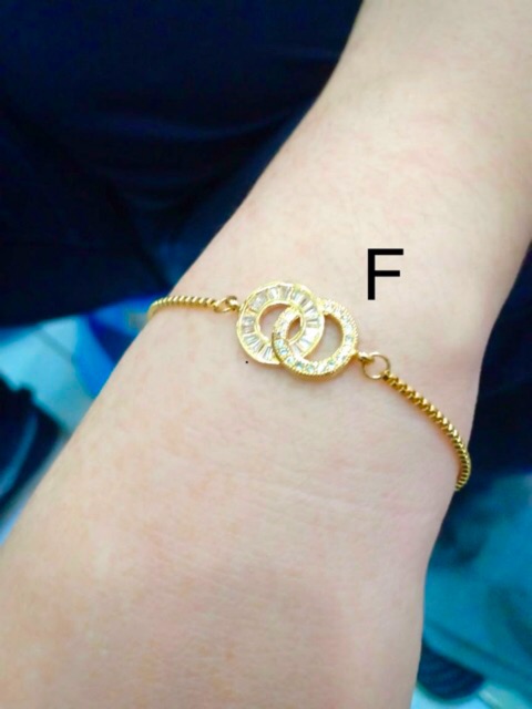 Gelang wanita gelang serut gelang titanium gelang serut titanium