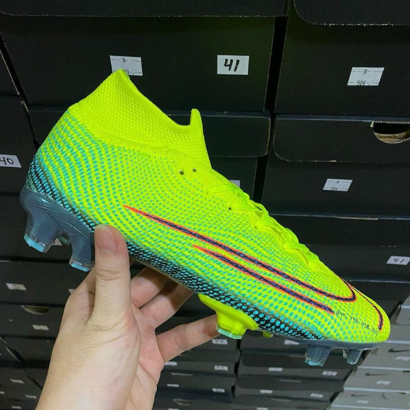 Sepatu Bola Nike Mercurial Superfly 7 Elite 360 MDS V2 Lemon
