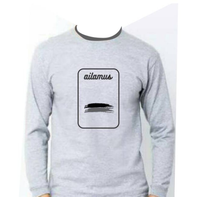 Pesanan Khusus Baju Kaos + Sablon Lengan Panjang