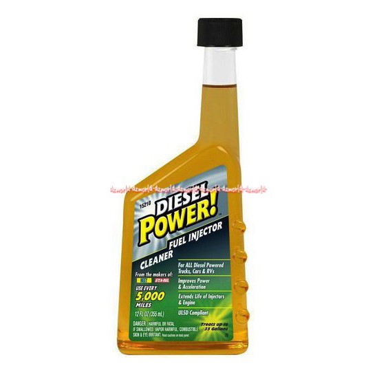 Diesel Power Fuel Injector Cleaner 355 ml pelumas meningkatkan daya dan akselerasi mesin diesel