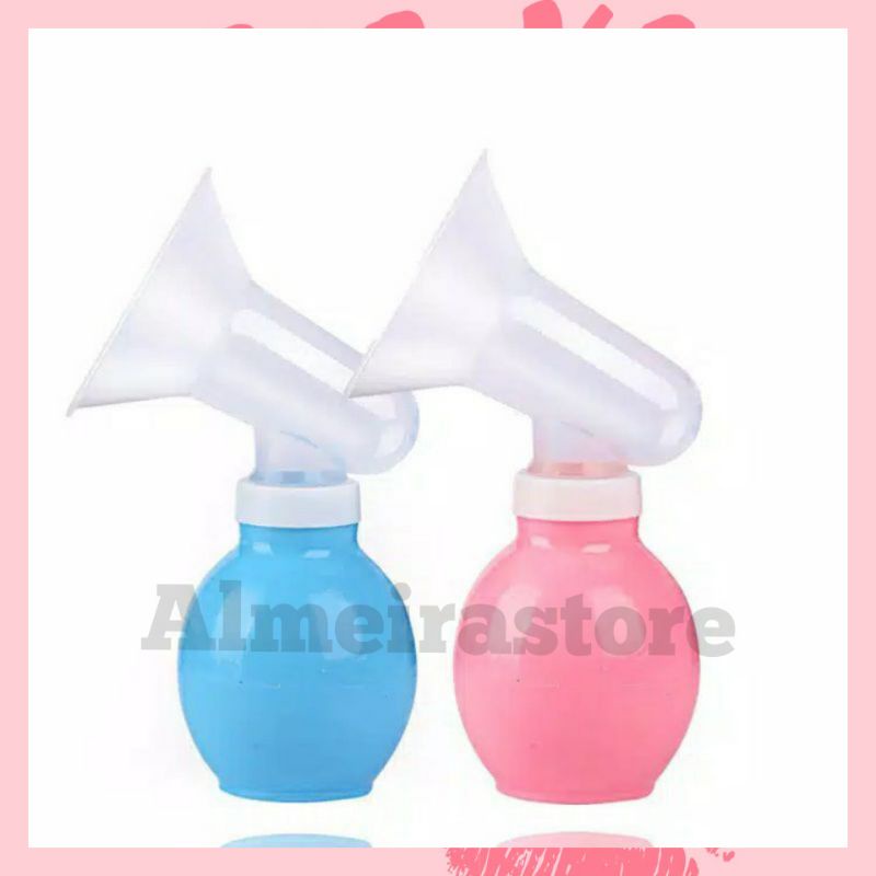 Pompa ASI Mini Manual Bola Silikon Ukuran Mini/Manual Breast Pump Import