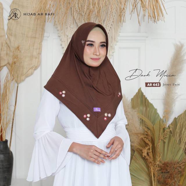 AR 443 HIJAB WANITA CANTIK ORI BY ARRAFI /BERGO INSTANT