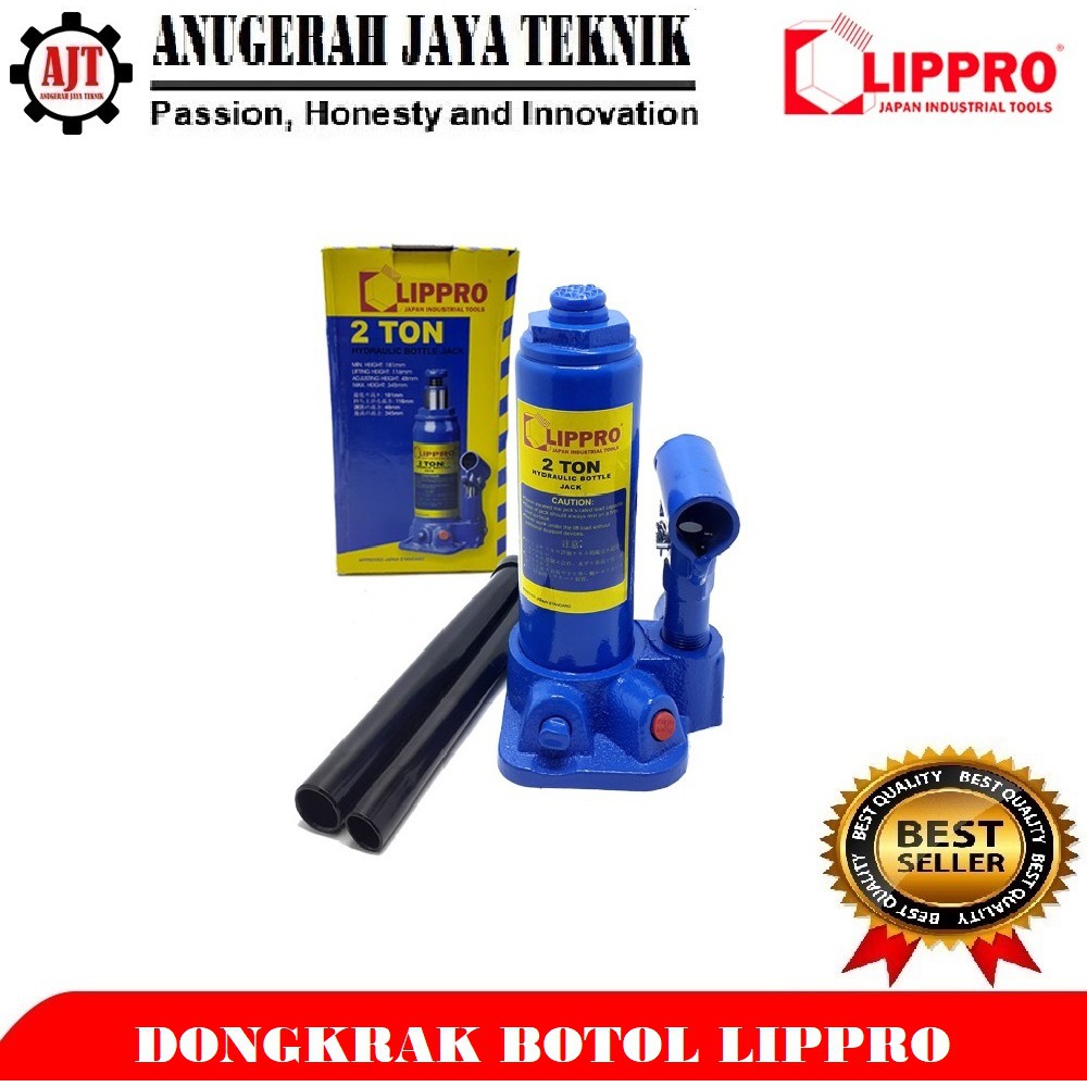 Dongkrak Botol LIPPRO 3 TON HYDRAULIC