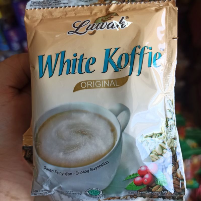 

Luwak White Coffee Kopi Instant 20g