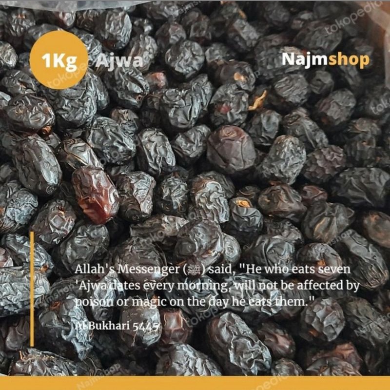 

Kurma Ajwa Madinah 1kg Premium