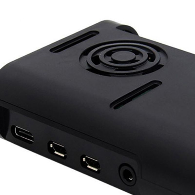 Btsg Pelindung Untuk Case Cover for Shell Enclosure with Cooling Fan Untuk Raspberry Pi