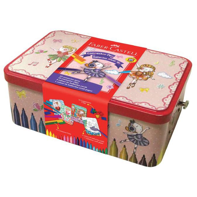 

Iterlarisl Faber-Castell Connector Pen Ballerina Music Box