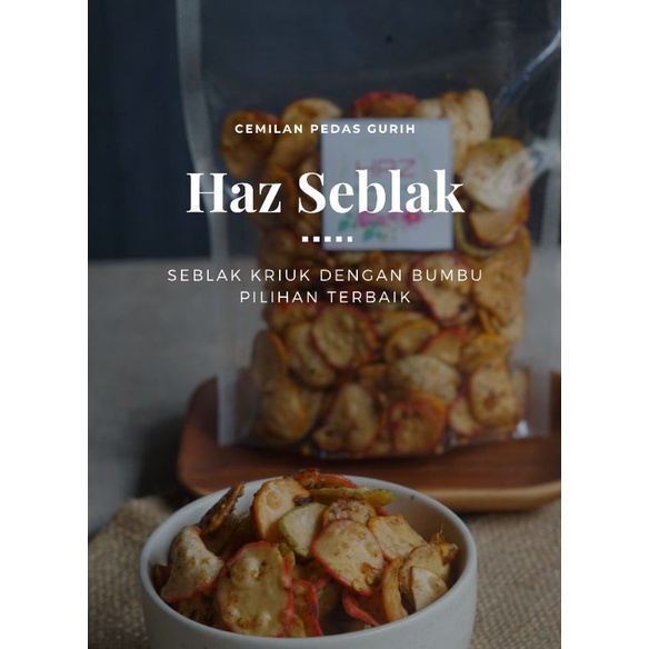 

Kerupuk Seblak Kering HAZ Seblak Kriuk