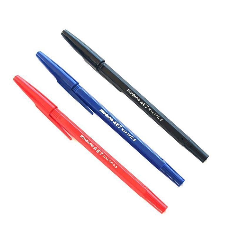 

{ 1Pcs } Pulpen Standar AE7 / Pen Standard AE7