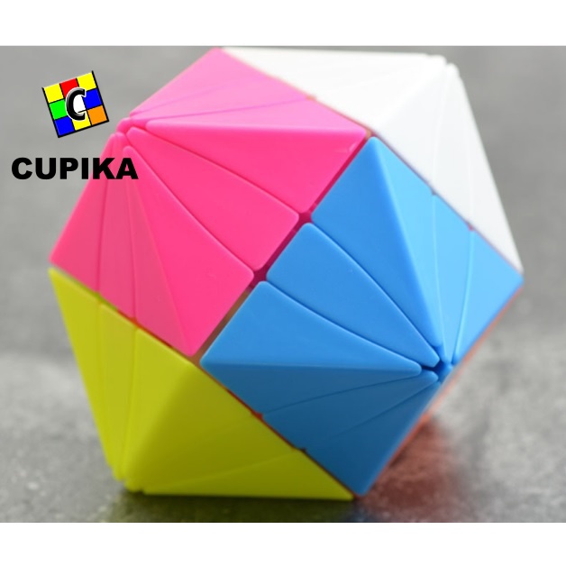 Rubik 3x3 LEFUN Diamond Unik Alien Yongjun Qiyi Stickerless