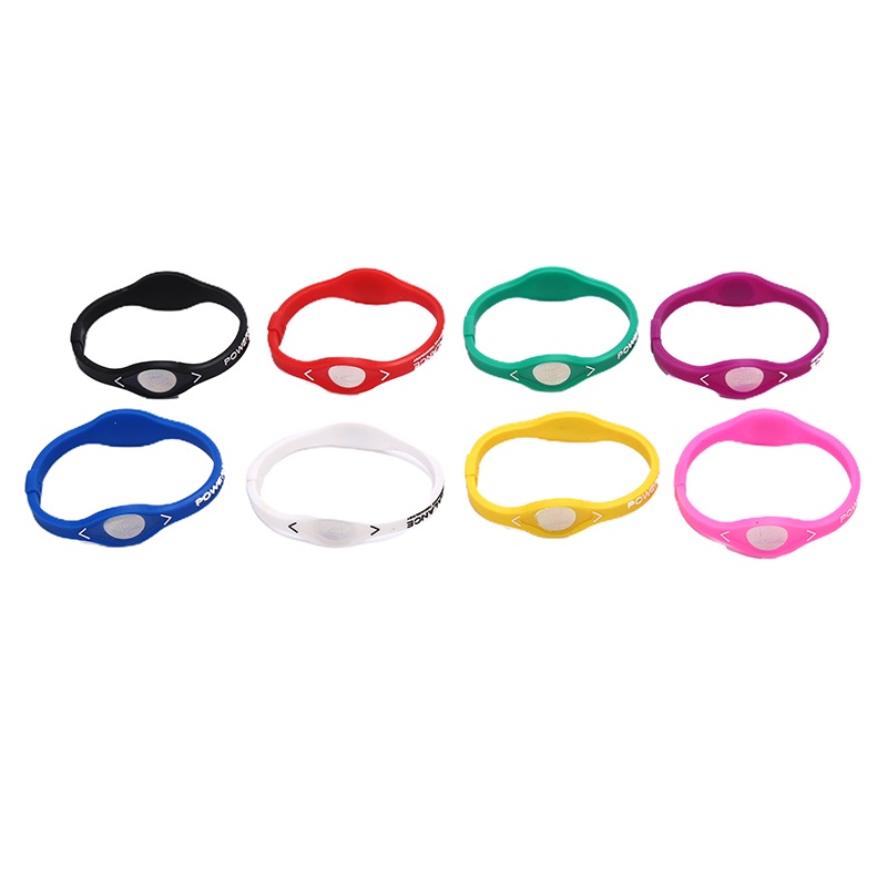 Gelang Kesehatan Power Balance Energy Bahan Silikon Untuk Olahraga