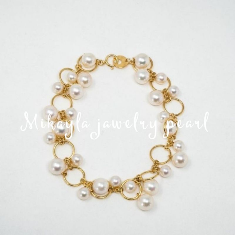 Gelang mutiara lombok|Gelang mutiara asli lombok|Gelang mutiara tawar|Gelang mutiara asli bersertifi