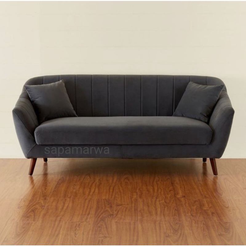 Sofa 3 seater dudukan kursi minimalis elegant ruang tamu