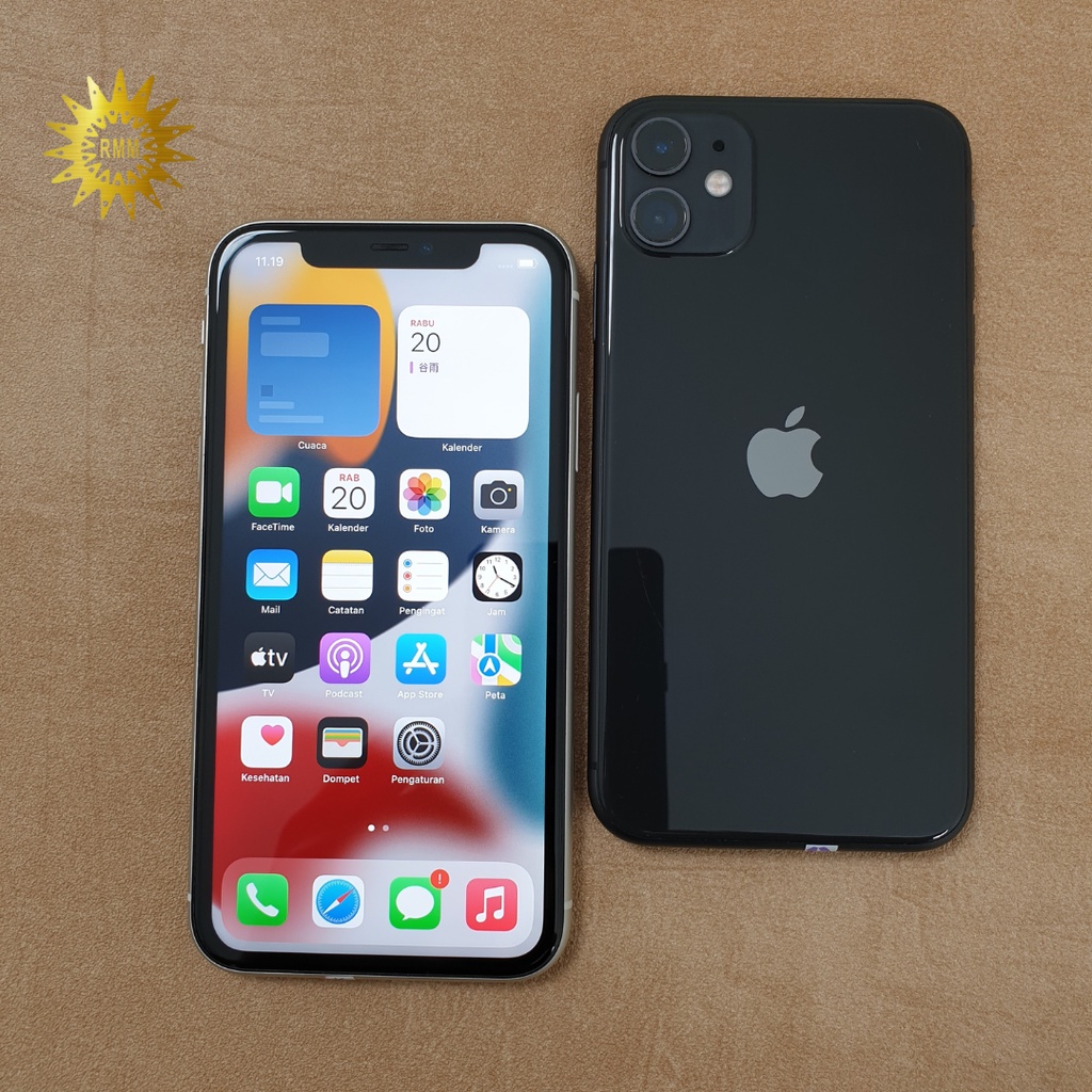 IPHONE 11 256GB / 128GB / 64GB Original 100% Second