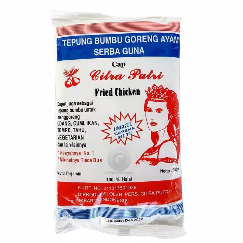 

Tepung Putri/Tepung Kfc/Tepung cap Citra Putri 250gram