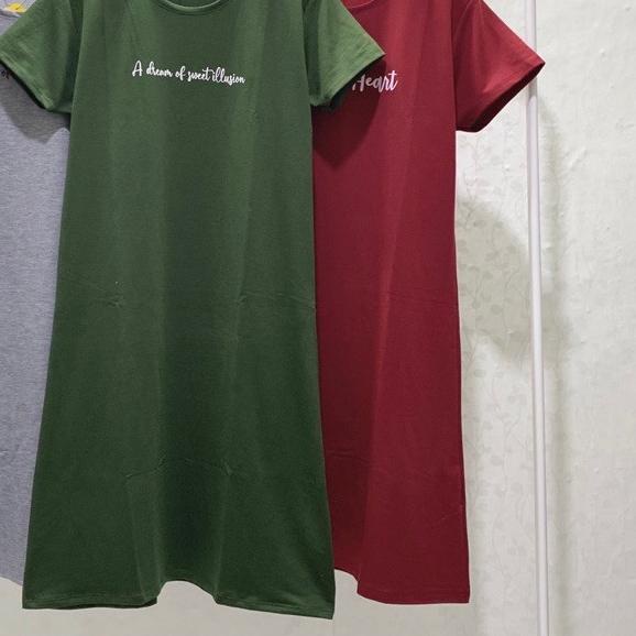 ✳ Dress | Daster Wanita Casual Polos Baby Terry Pendek 710sb 610sb ➲