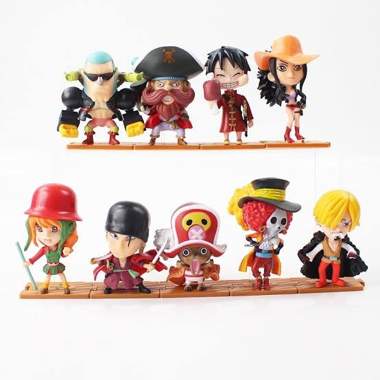 Figure One Piece Movie Film Z set 9 pcs