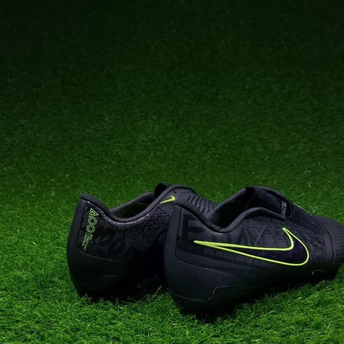 Sepatu Bola Nike Phantom Vnm Elite Black Volt Fg S7968