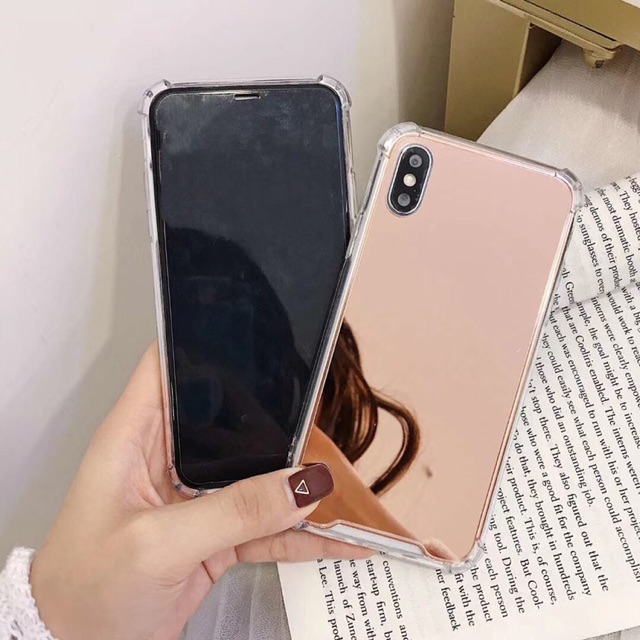 Mirror Anticrack Iphone 6 6+ 7 7+ 8 8+ X Xs Xr XsMAX Samsung S8 S9 plus Note 8 9 S10 10 S20 s20+ 10+