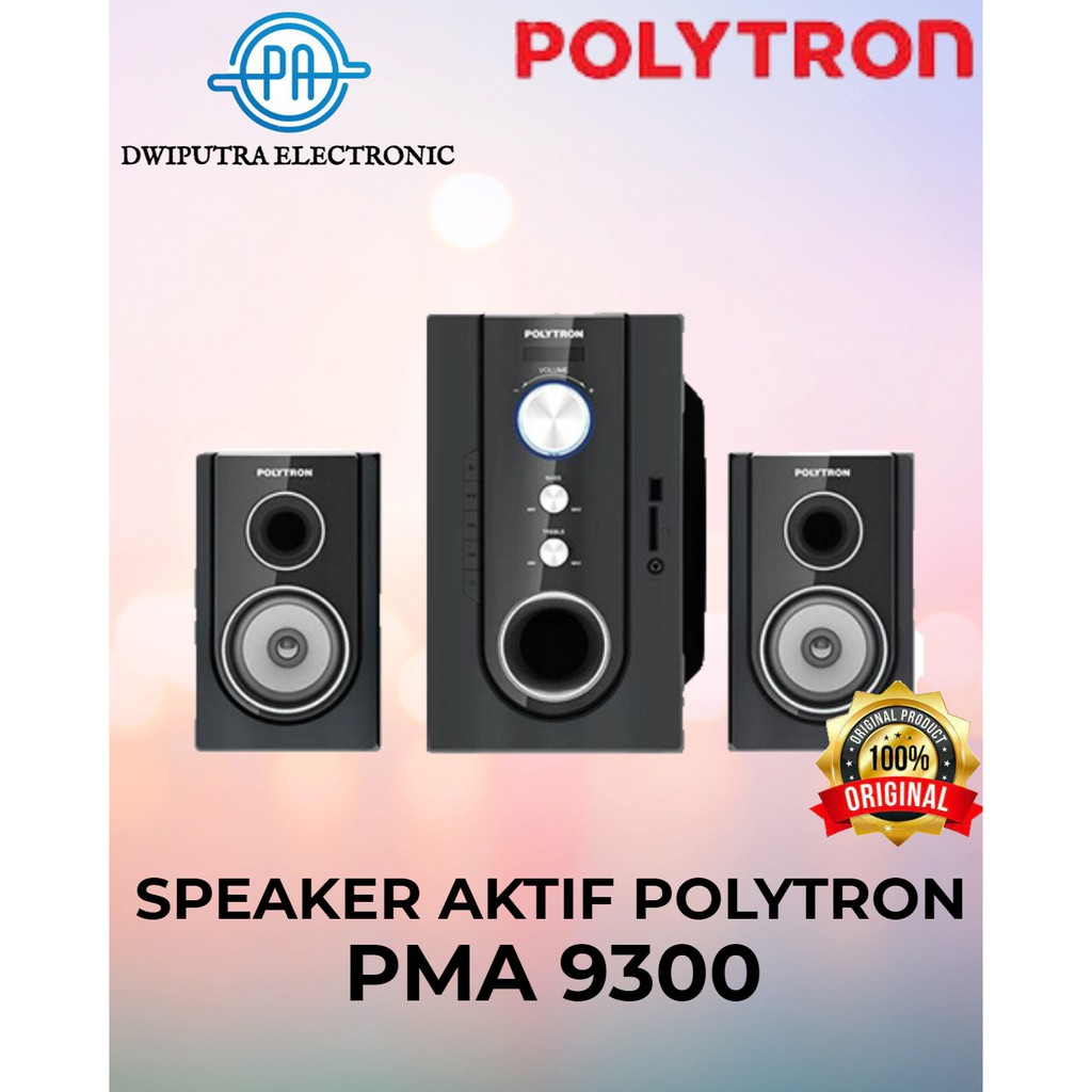 SPEAKER AKTIF POLYTRON PMA 9300 PMA-9320 / PMA 9320