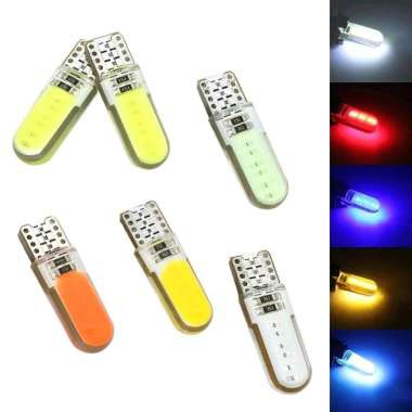LAMPU LED SIGN SEIN KABIN LAMPU KOTA T10 GEL JELLY SILICA HIGH QUALITY SUPER BRIGHT / LAMPU LED T10 JELLY SMD TERANG HARGA PER 1 PCS