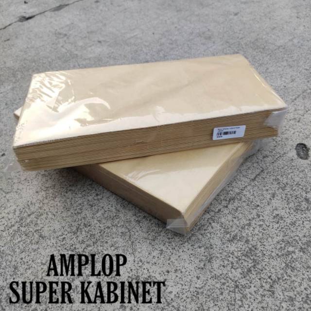 

Amplop super kabinet amplop gaji amplop coklat isi 100 lembar