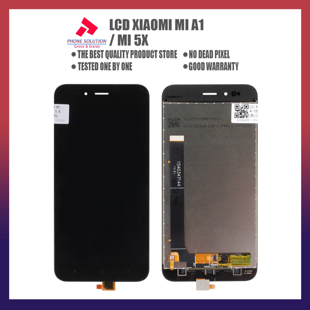 LCD Xiaomi MI A1 / LCD Xiaomi MI 5X Fullset Touchscreen // Supplier LCD Xiaomi Mi - Garansi 1 Bulan