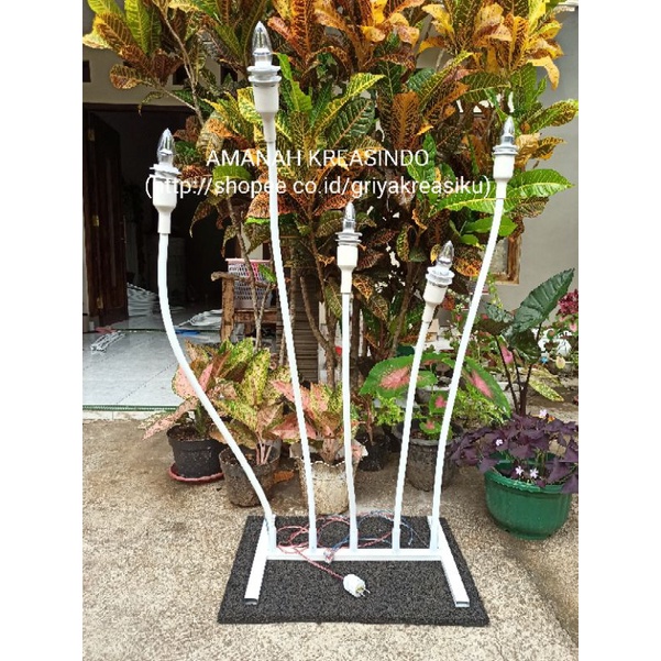 TIANG BUNGA DEKORASI STANDING BUNGA DEKORASI