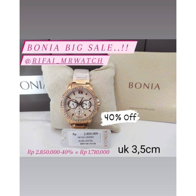 JAM TANGAN BONIA WANITA ORIGINAL