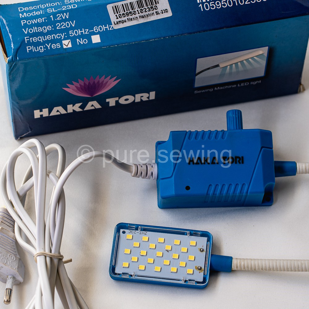 Lampu HAKATORI LED Light untuk Mesin Jahit 23 titik (ada plug)