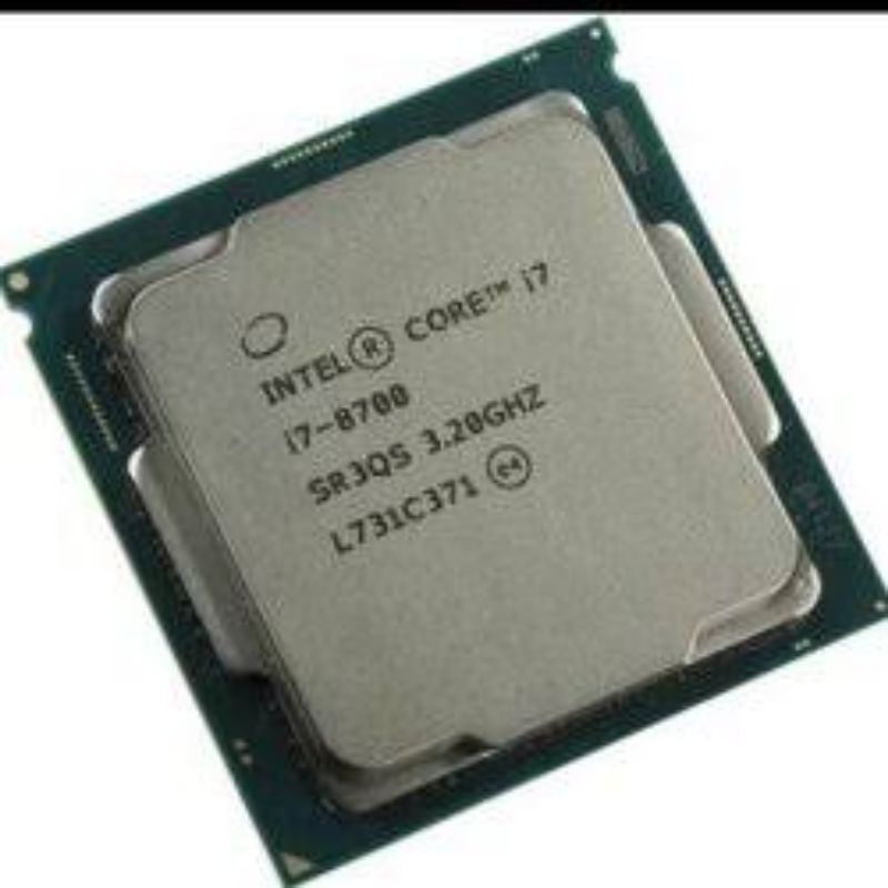 PROCESSOR INTEL CORE I7-8700 GEN8 GARANSI 1TAHUN