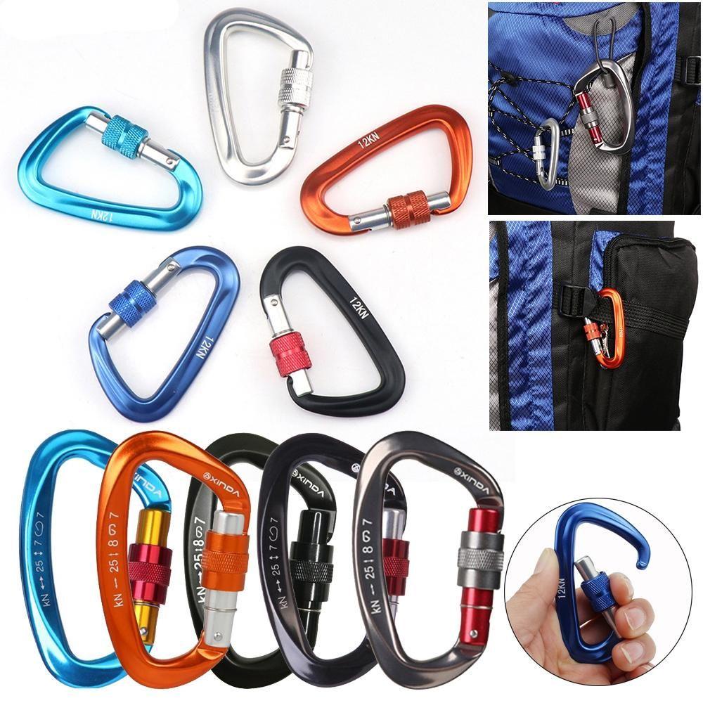 Carabiner Profesional Pineapple12/25KN Alumunium Outdoor Ascend Security Master Lock