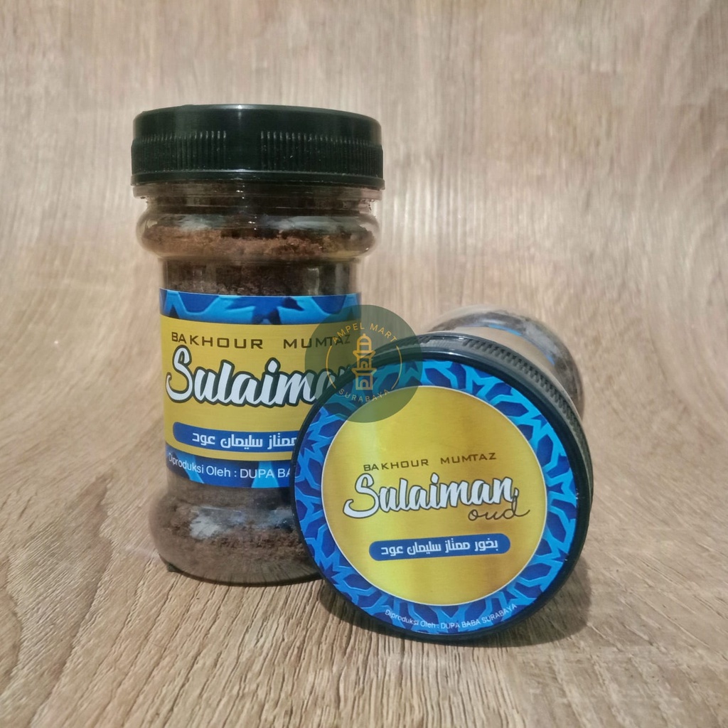 NEW! Dupa SULAIMAN Oud Bakhour Sulaiman Oud Dupa Mumtaz Original 50 GRAM Bukhur Sulaiman Bakhoor Sulaiman