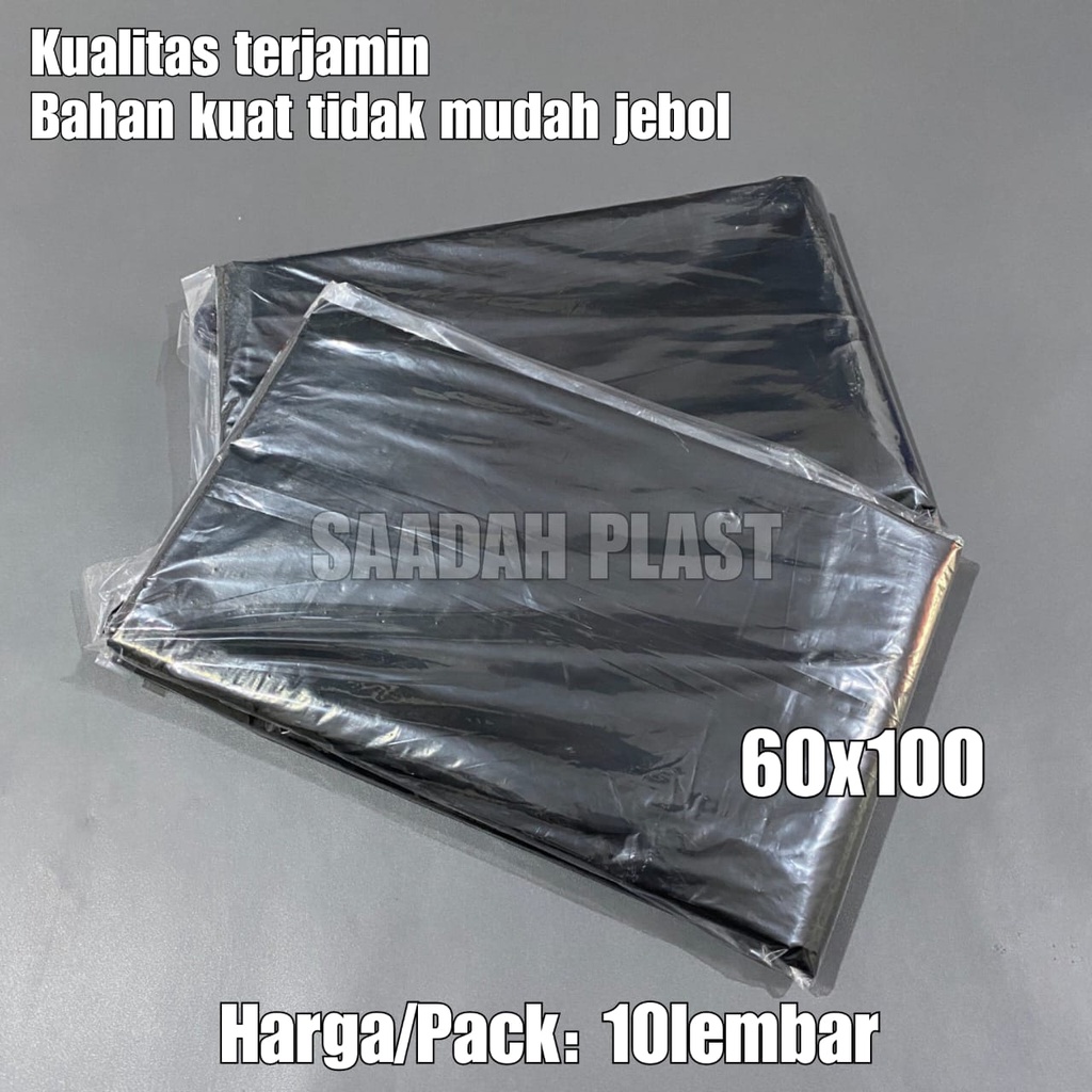 HD SAMPAH 60x100 / KANTONG PLASTIK SAMPAH / TRASH BAG 60 x 100 POLYBAG