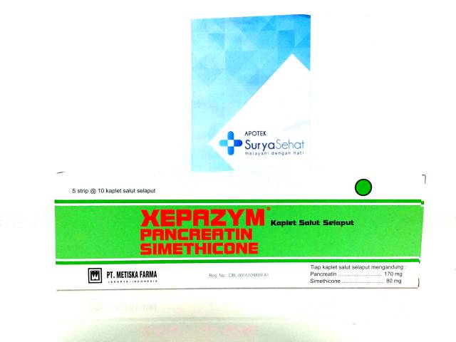 Xepazym Enzym Pencernaan - Obat kembung