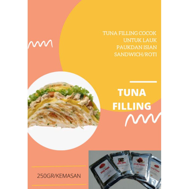 

tuna filling ready to eat ciyus pedas
