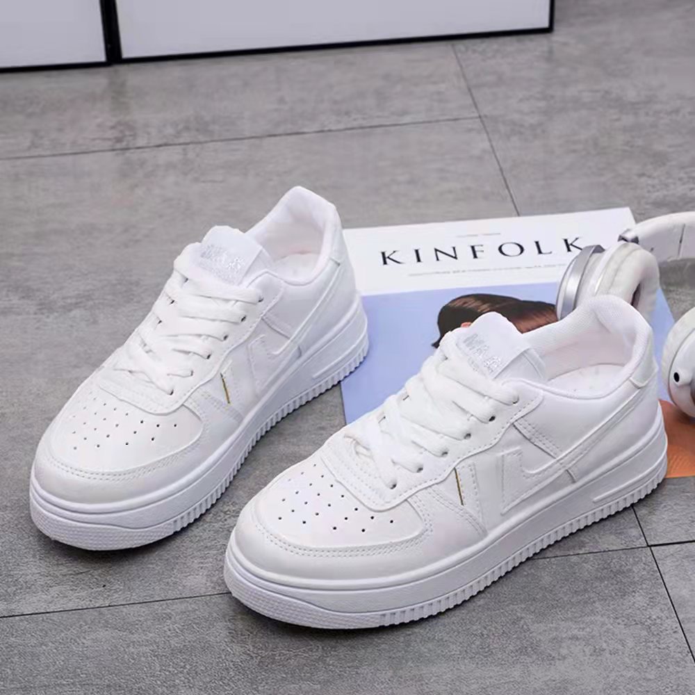 Sepatu Putih Import Sneakers Wanita Ori Dane and Dine - S0118 WHITE