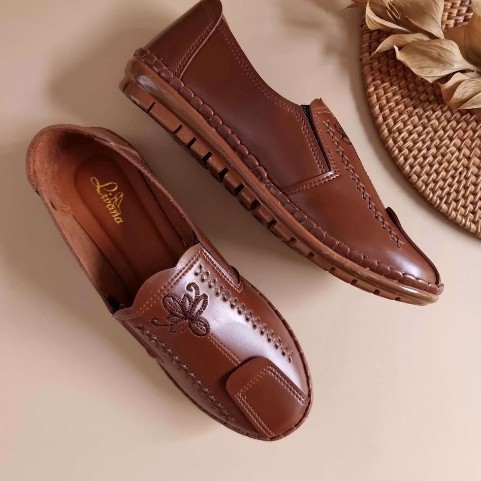 Barang Pilihan.. Sepatu Flatshoes Pantofel Mabelle Wanita Perempuan Cewek Kerja Kantor Formal Loafer