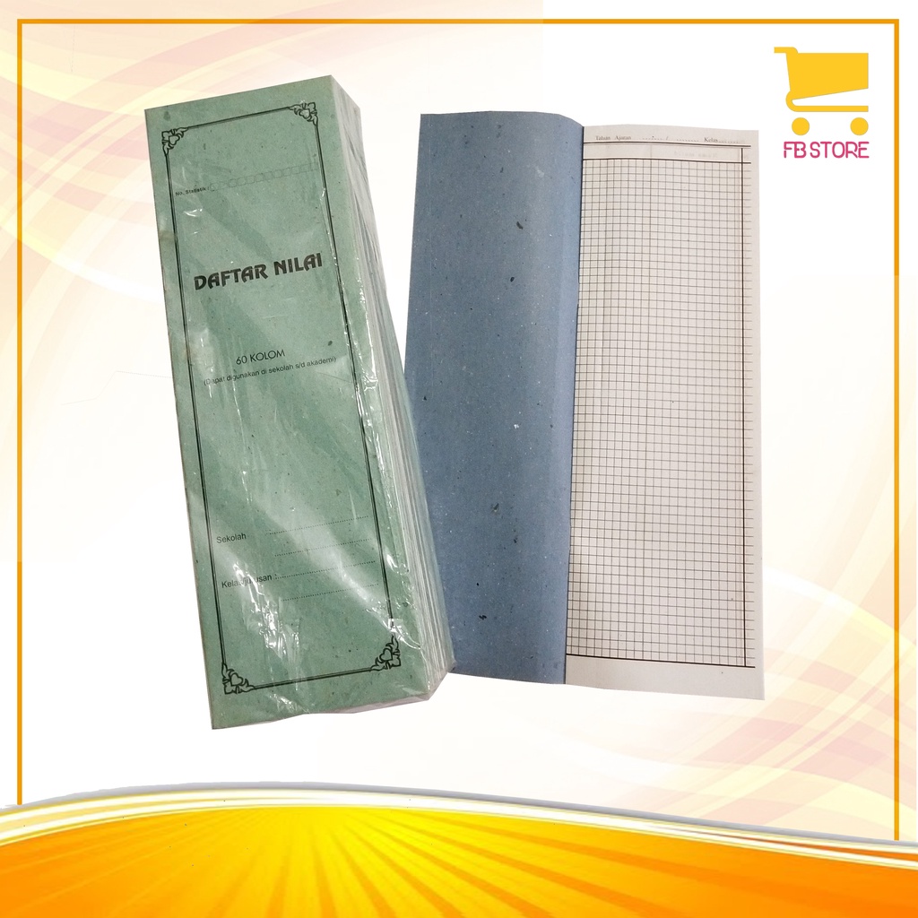 

Grosir Buku Daftar Nilai 60 Kolom Isi 12 Lembar Per Pak (25 Pcs)