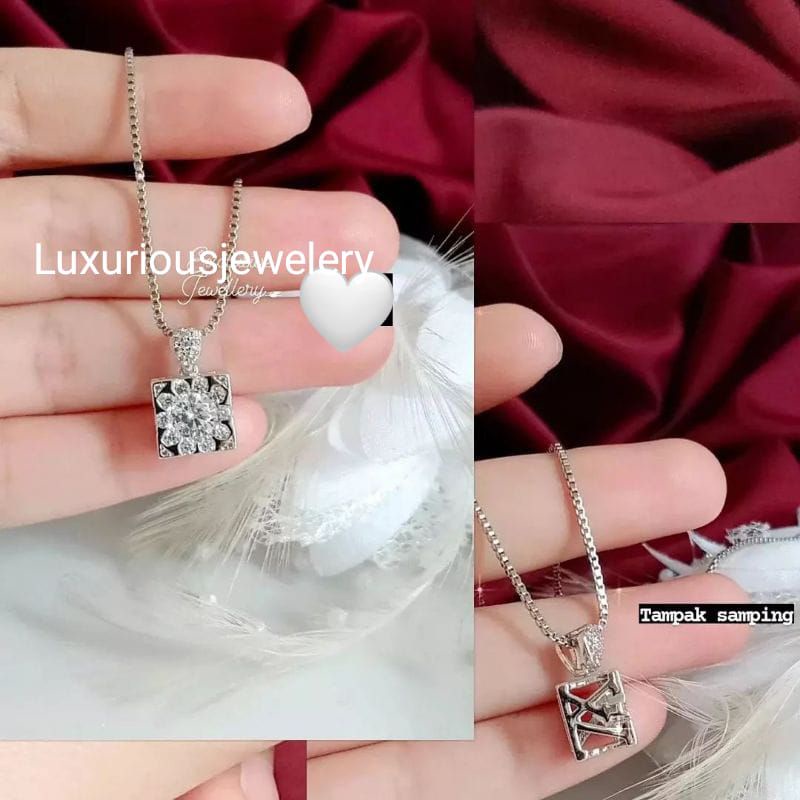 Luxuriousjewelery- Kalung LV* Replika Berlian Eropa