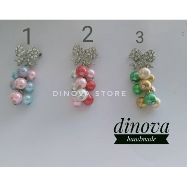 Bros dagu simple mutiara bross dagu peniti hijab bros murah/bros dagu cantik by dinova store