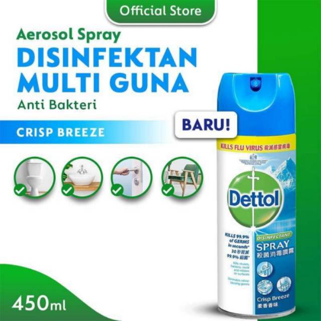 Dettol disinfectant spray