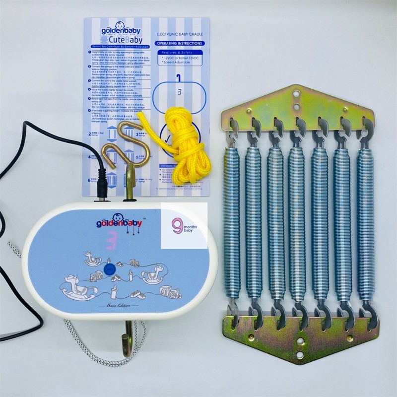 Makassar - Mesin Ayunan Bayi Elektrik Otomatis Space Baby Per 7 SB 289A / Ayunan Elektrik Space / Ayunan Listrik