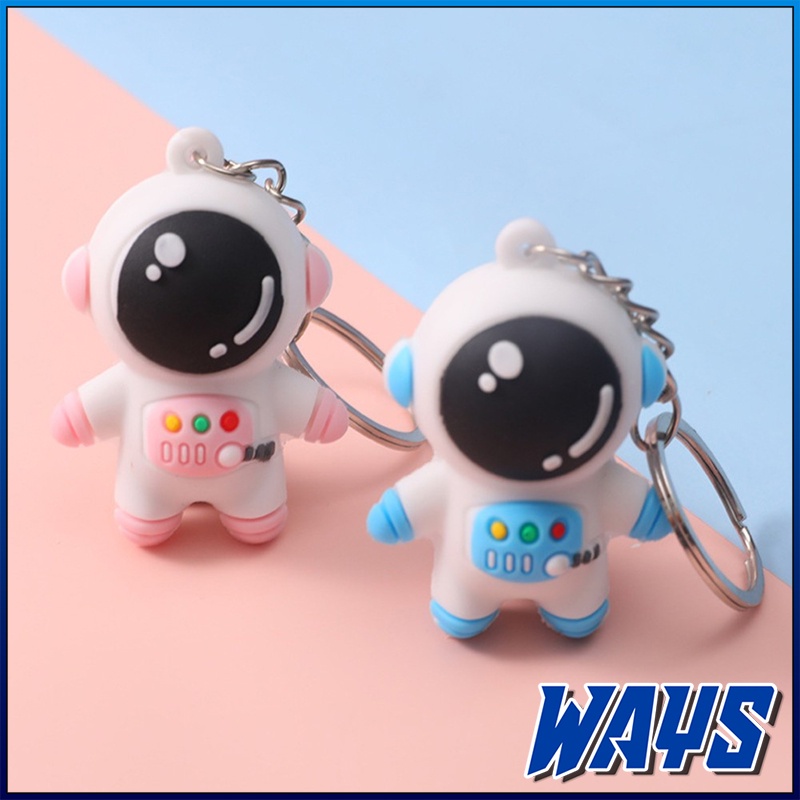 [G023] Gantungan Kunci Astronot 3D Lucu Unik / Key Ring Astronaut